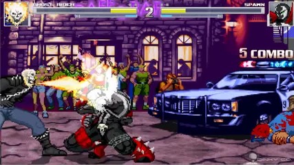 Epic Battles Ghost Rider Vs. Spawn