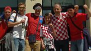 Феновете на Чехия и Хърватия се стягат за битка