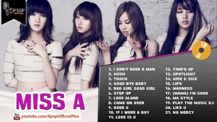 Miss A - Най-добрите песни на Miss A