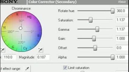 Sony Vegas Coloring Type 5 