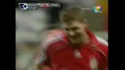 New Castle 0:3 Liverpool Fc 24.11.2007