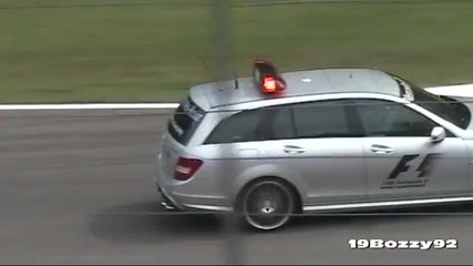 2012 Mercedes C63 Amg Station Wagon F1-sound