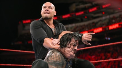 Roman Reigns vs. Baron Corbin - No Disqualification, No Count-Out Universal Championship Match: Raw, Sept. 17, 2018