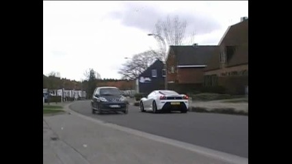 Scuderia engine start up and accelerating Very nice sound 