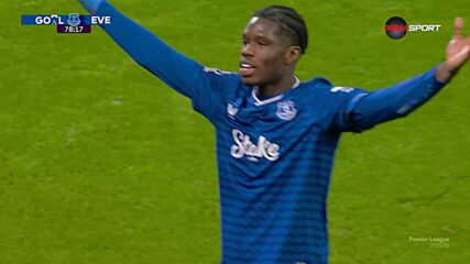 Goal by Everton
