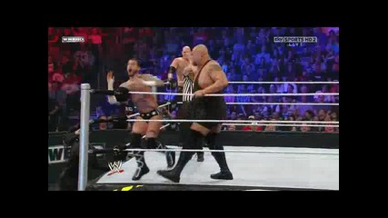 Wwe The Big Show и Kane vs Cm Punk и Mason Ryan Over The Limit 2011