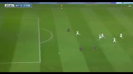 Бетис - Барселона 0:2, Педро (37)