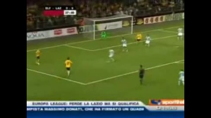 Лацио загуби от Елфсборг с 0:1,  но продължава напред