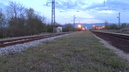 Бв 8641 потегля от гара Тракия