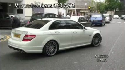 Mercedes C63 Amg Sounds - Full Throttle and More !!!