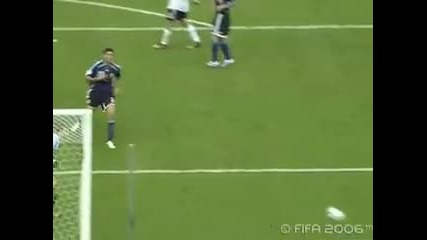 World Cup 2006 Германия : Аржентина 1 - 1 (4 - 2) 