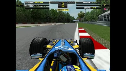 F1 2006 Monza hotlap 1.25.802