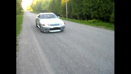 Skyline Gtr Rolls up 