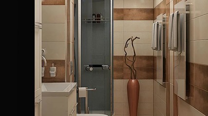 Истерия Дизайн - 3d проект/визуализация на баня