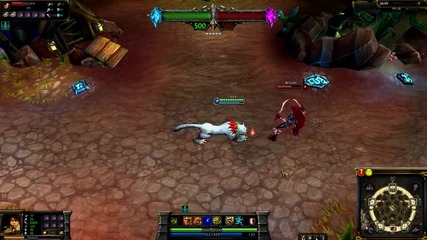 Snow Bunny Nidalee League of Legends Skin Spotlight