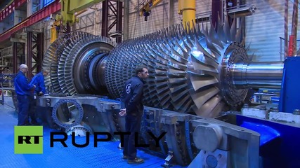 Във Франция произведоха най-голямата и ефективна газова турбина