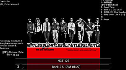 Nct 127 _ Nct #127 Limitless - The 2nd Mini Album [full Album](1)