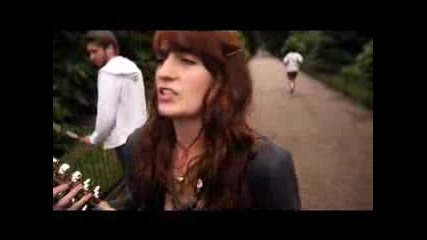 Florence and The Machine - My Boy Builds Coffins (live in a park)