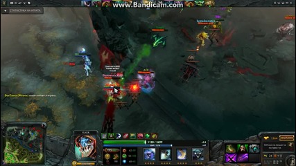 Сларк в действие (dota 2)