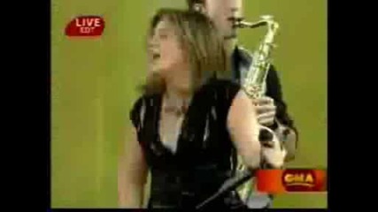 Kelly Clarkson Walk Away Live Good Morning America July 31,  2009