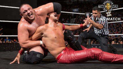 Samoa Joe vs. Shinsuke Nakamura - NXT Title Match: NXT TakeOver Brooklyn II 2016 (Full match - WWE Network Exclusive)