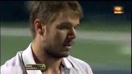 Rogers Cup 2010: Day 3 - Rafael Nadal vs Wawrinka [11.08.2010]