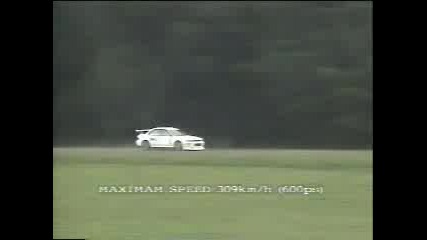 Subaru Impreza 309 Km/h