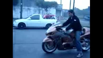 Hayabusa burnout 