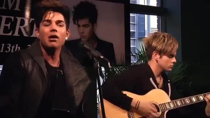 Adam Lambert - Whataya Want From Me + Q & A