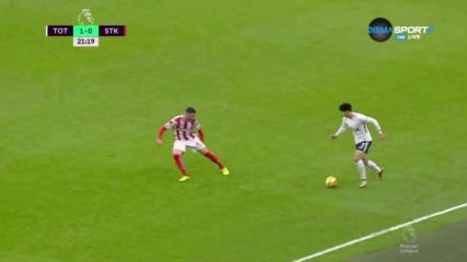 Тотнъм - Стоук Сити 1:0 /първо полувреме/