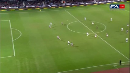 Last minute Van Persie goal vs West Ham - Fa Cup 3rd Round