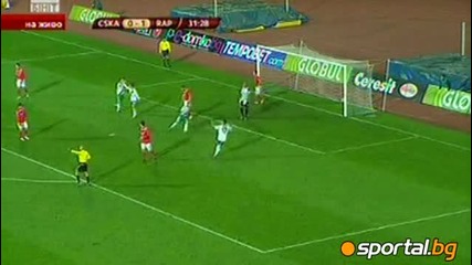 Cska Sofia - Rapid Wien 0:2 (група L - Лига Европа 2010 - 2011)
