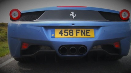 Ferrari 458 шума от мотора, V8 форсиране - Xcar