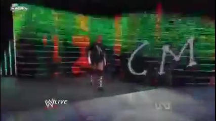 Cm Punk and John Cena Segment