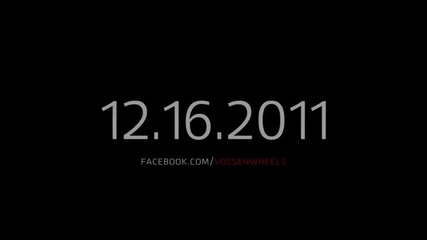 Teaser - Vossen проект Mercedes Benz Cls63 Amg
