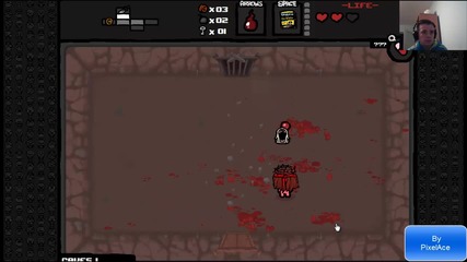Pixelace playing Binding Of Isaac Ep3.