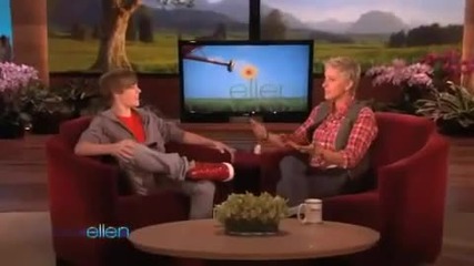 Justin Bieber - The Ellen Show (17.05.2010) (изпълнението+интервюто) 