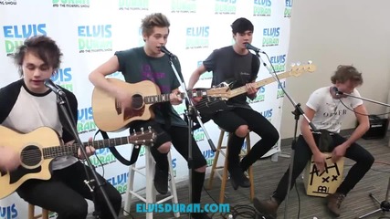 5 Seconds of Summer - She Looks so Perfect (live on Elvis Duran)