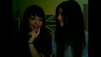 demi Lovato and Selena Gomez 