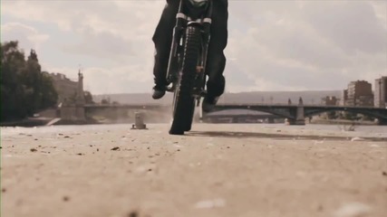 Urban trial biking with Monster Energys Fred Crosset