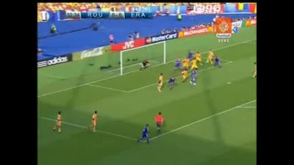 09.06 Румъния - Франция 0:0 Най - големия пропуск в мача - Никола Анелка