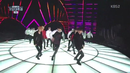 Bts And Vixx And Got7 - Kbs world 30.12.2015