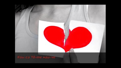 Кои са 10-те най- често използвани реплики при раздяла