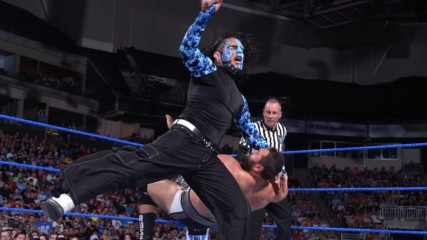 AJ Styles & Jeff Hardy vs. Rusev & Shinsuke Nakamura: SmackDown LIVE, July 10, 2018