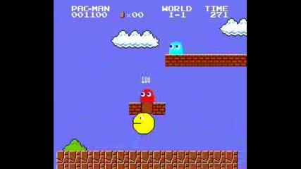 Pac Man Meets Super Mario