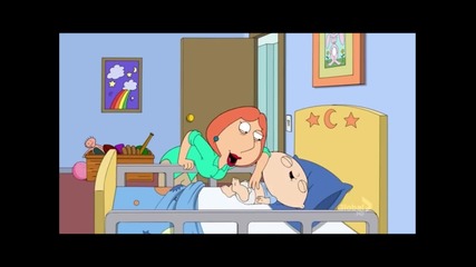 Пияна майка: Family Guy Luis Griffin puke on Stewie