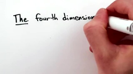 There is no fourth dimension