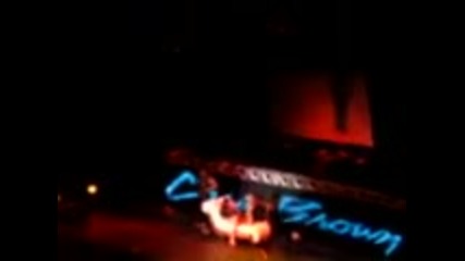 Chris Brown with Fan on Stage in Belo Horizonte - Brazil 19 05 2010 
