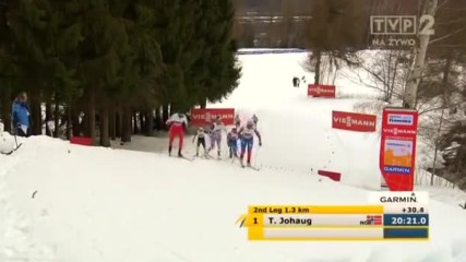Womens 4x5km Relay at World Championship 2013 Val di Fiemme