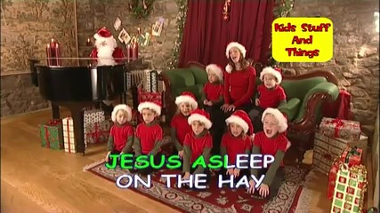 Английска детска коледна песен - Away In A Manger 